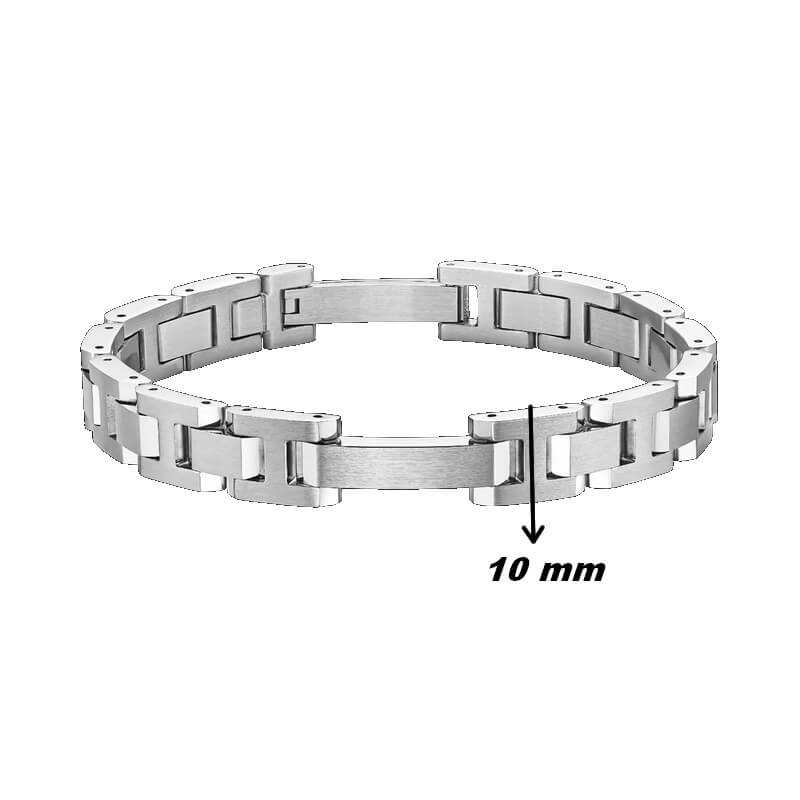 Bracelet Homme CAP CAMARAT Acier HERBELIN BCC10AB, largeur.