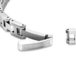 Bracelet BCC8AB Homme CAP CAMARAT Acier HERBELIN, fermoir.