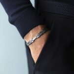 Bracelet BCC8AB Homme CAP CAMARAT Acier HERBELIN porté