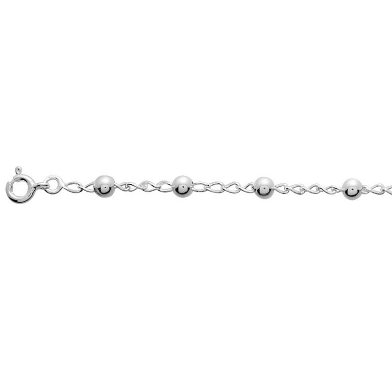 bracelet-femme-argent-rhodié-boules-robbez-masson-311871B Bracelet Boules Argent rhodié ROBBEZ MASSON Femme