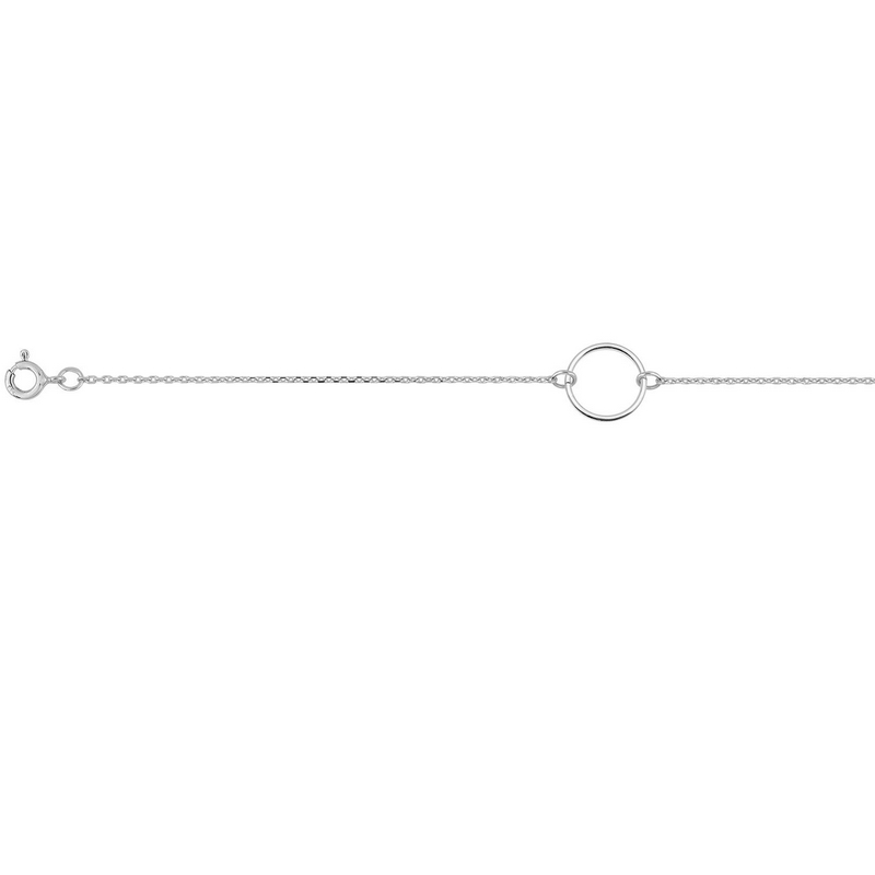 Bracelet Cercle Argent rhodié ROBBEZ MASSON Femme