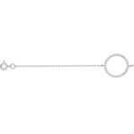 Bracelet Cercle Argent rhodié et Oxydes ROBBEZ MASSON Femme