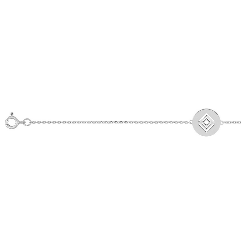 Bracelet rond Argent rhodié ROBBEZ MASSON Femme