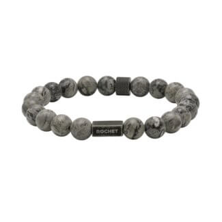 Bracelet Acier inoxydable et Jaspe ROCHET HB2800 Homme