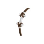 Bracelet AMARRAGE Acier cordon marron HERBELIN BH24ABBC Homme, zoom.