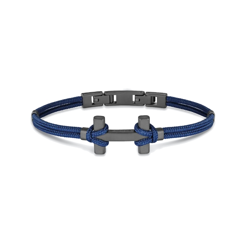 Bracelet AMARRAGE Titane cordon bleu HERBELIN BH24TDBM Homme