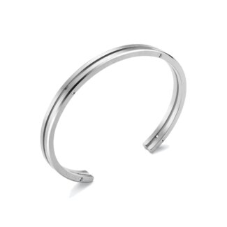 Bracelet jonc NEWPORT HERBELIN JND6AB Duo Acier Homme
