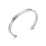Bracelet jonc NEWPORT HERBELIN JN7ABG2N Acier et Or Homme