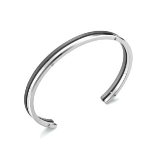 Bracelet jonc NEWPORT HERBELIN JND6ABTD Titane et Acier Homme