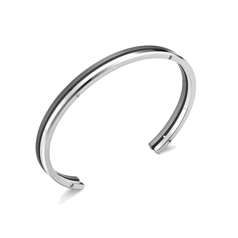Bracelet jonc NEWPORT HERBELIN JND6ABTD Titane et Acier Homme