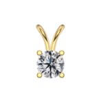 Pendentif Or jaune et Diamant 750/1000 THOMAS JAVON