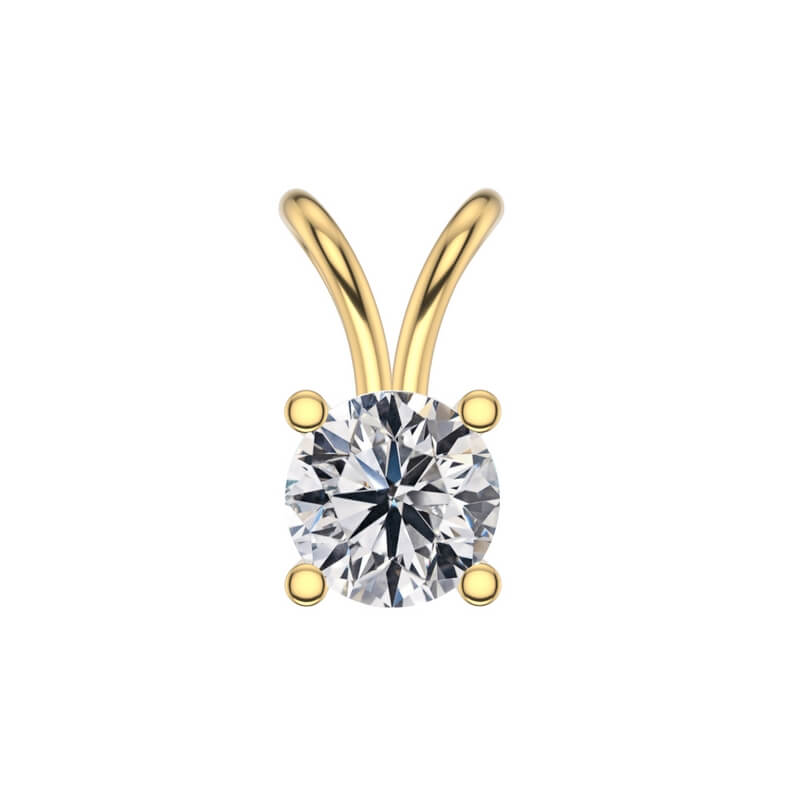 Pendentif Or jaune et Diamant 750/1000 THOMAS JAVON