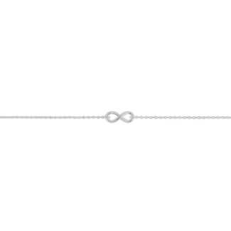 Bracelet Infini relief Argent rhodié ROBBEZ MASSON Femme