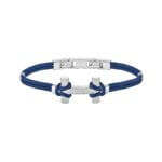 Bracelet AMARRAGE Acier cordon bleu BH24ABBM HERBELIN Homme