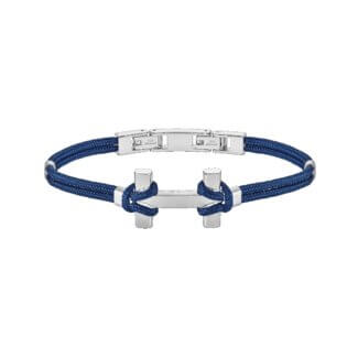 Bracelet AMARRAGE Acier cordon bleu BH24ABBM HERBELIN Homme