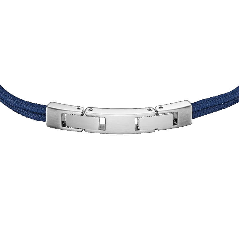 Bracelet AMARRAGE Acier cordon bleu BH24ABBM HERBELIN Homme fermoir