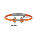Bracelet AMARRAGE Titane cordon orange BH24TLMD HERBELIN Homme dimensions