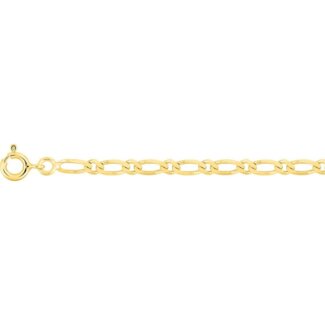 Chaîne Alternée 1+1 Or jaune ROBBEZ MASSON