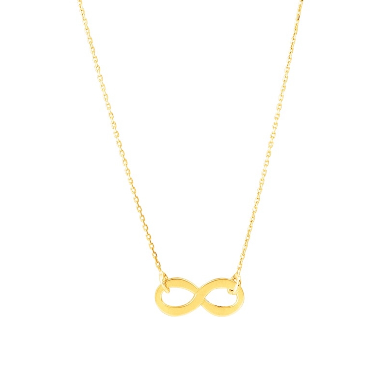Collier Femme Infini Or jaune 750/1000.