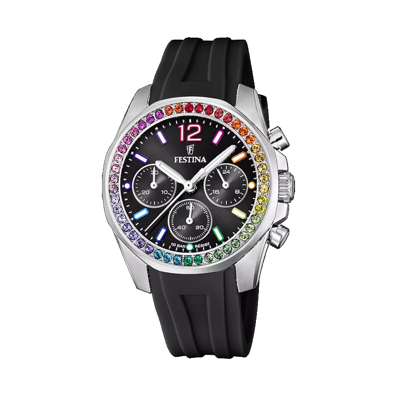 Montre FESTINA Femme caoutchouc noir F20610/3