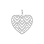 Pendentif Cœur ajouré Argent ROBBEZ MASSON