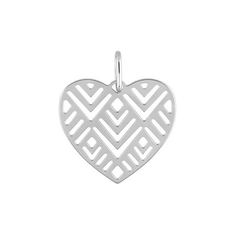 Pendentif Cœur ajouré Argent ROBBEZ MASSON