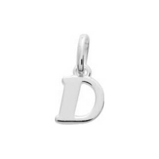 Pendentif lettre D Argent ROBBEZ MASSON
