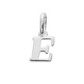 Pendentif lettre E Argent ROBBEZ MASSON