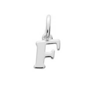 Pendentif lettre F Argent ROBBEZ MASSON
