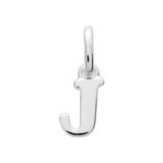 Pendentif lettre J Argent ROBBEZ MASSON