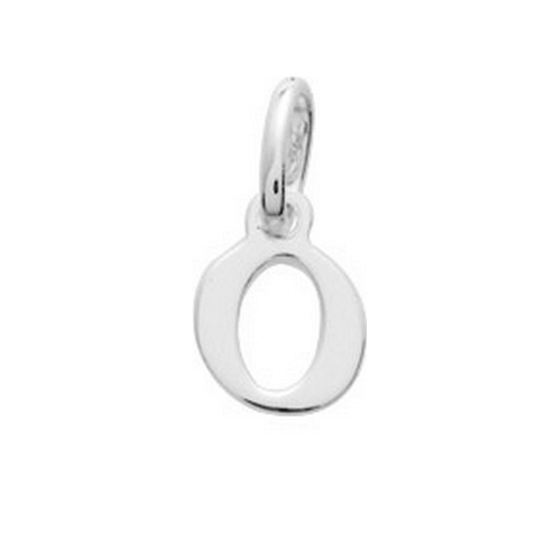 pendentif-lettre-O-argent-rhodié-robbez-masson-316527-O Pendentif lettre O Argent ROBBEZ MASSON