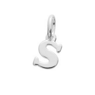 Pendentif lettre S Argent ROBBEZ MASSON