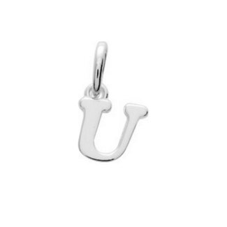Pendentif lettre U Argent ROBBEZ MASSON