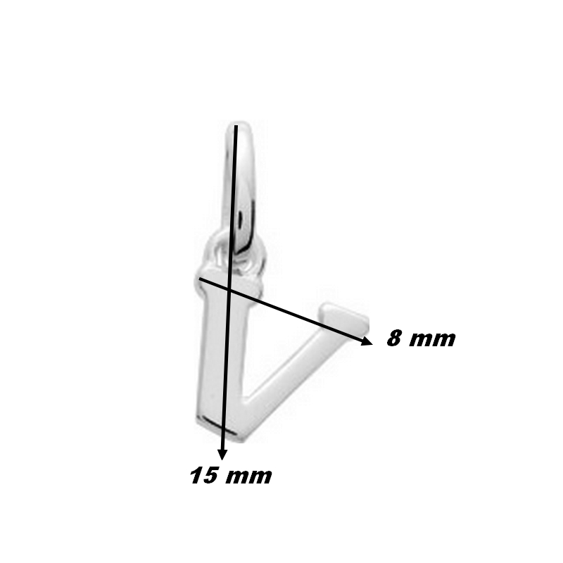 pendentif-lettre-V-argent-rhodié-robbez-masson-316527-V-dimensions Pendentif lettre V Argent ROBBEZ MASSON, dimensions