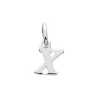 Pendentif lettre X Argent ROBBEZ MASSON
