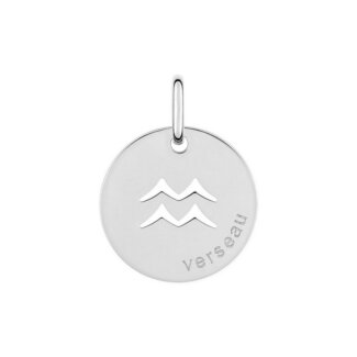 Pendentif médaille Zodiaque Verseau Argent ROBBEZ MASSON