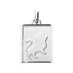 Pendentif Zodiaque Lion Argent ROBBEZ MASSON