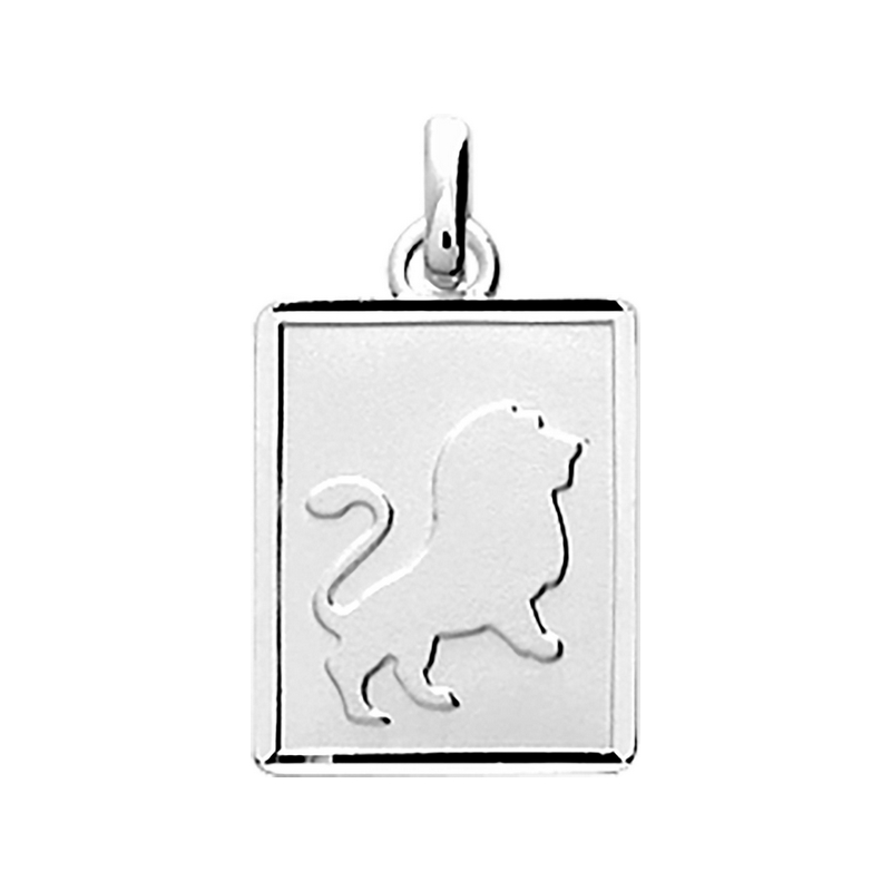 pendentif-zodiaque-Lion-argent-rhodié-robbez-masson-206661-5 Pendentif Zodiaque Lion Argent ROBBEZ MASSON