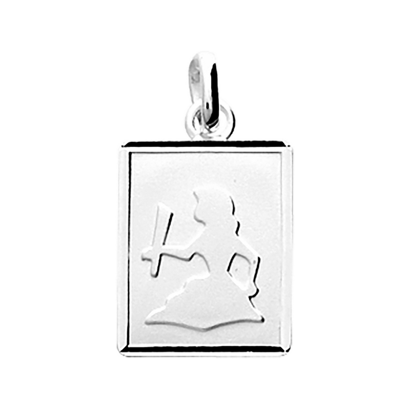 Pendentif Zodiaque Vierge Argent ROBBEZ MASSON