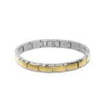 Bracelet Acier inoxydable bicolore LOFT Homme ROCHET