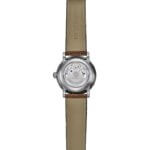 Montre Homme Inspiration HERBELIN 2047AP16MA cuir marron et Acier inoxydable Automatique, dos.