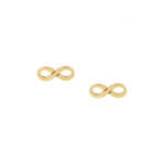 Boucles d'oreilles clous Infini Or jaune ROBBEZ MASSON