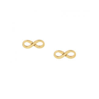 Boucles d'oreilles clous Infini Or jaune ROBBEZ MASSON