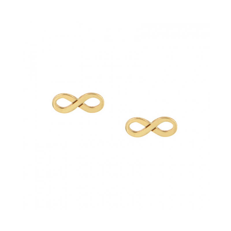 Boucles d'oreilles clous Infini Or jaune ROBBEZ MASSON