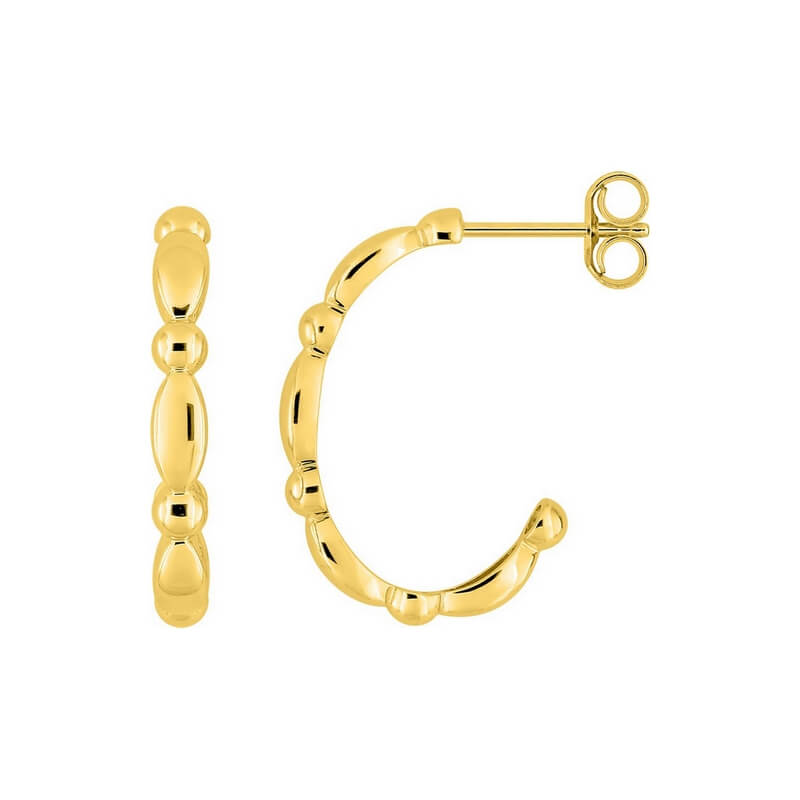 boucles-oreilles-demi-creoles-or-jaune-750-femme-robbez-masson-2-7444-00 Boucles d'oreilles demi créoles Or jaune ROBBEZ MASSON