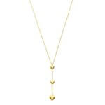 Collier pendant Cœurs Femme Or jaune ROBBEZ MASSON