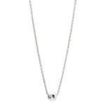 Collier Argent rhodié boule minimaliste Femme ROBBEZ MASSON