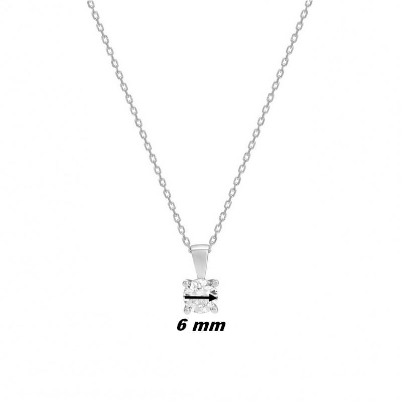 Collier Argent et Oxyde Femme ROBBEZ MASSON, diamètre.