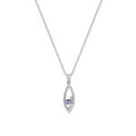Collier ovale Argent et Oxydes de couleurs Femme ROBBEZ MASSON