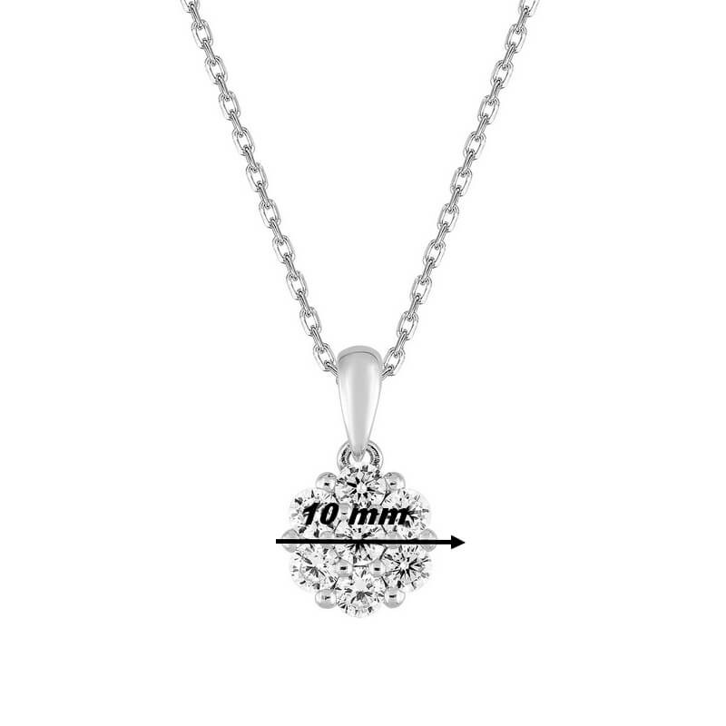 Collier Argent et oxydes Femme ROBBEZ MASSON, diamètre